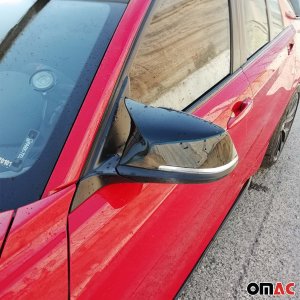 BMW 1 SERIES F20 Mirror Cover - Omac - ABS - Gloss Piano Black - '10-'18